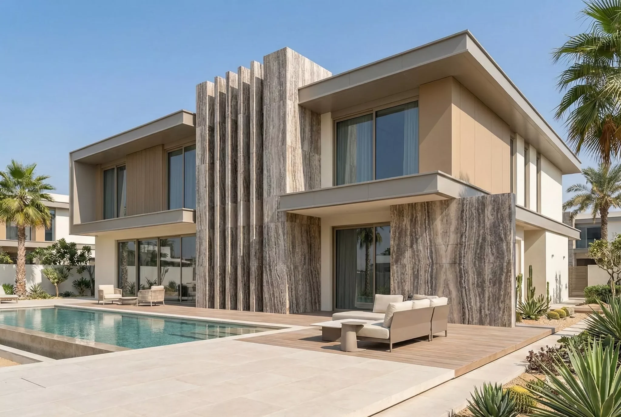 حجر ترافرتين السيلفر CNT كود 007 - الصورة 6