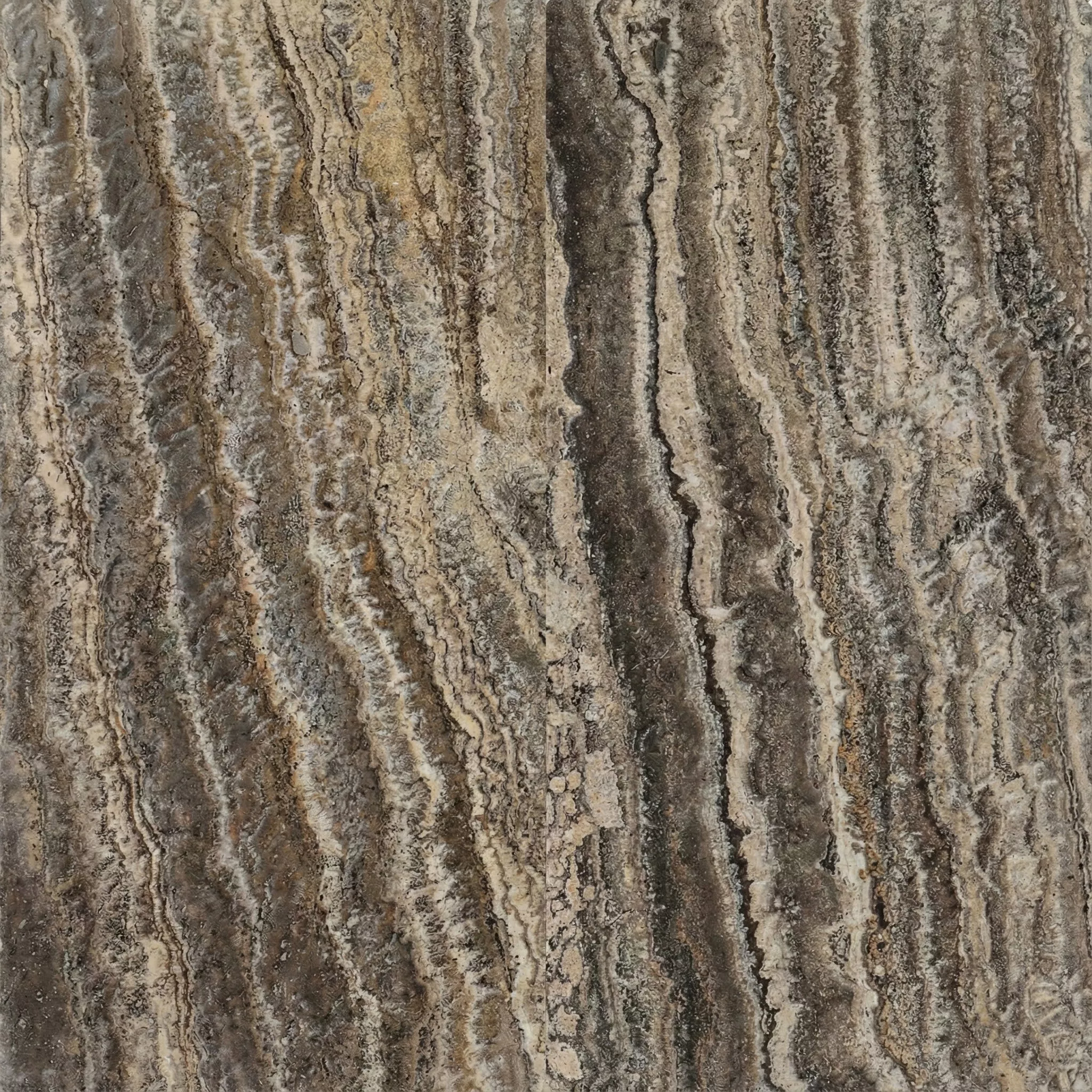 حجر ترافرتين السيلفر CNT كود 007 - الصورة 2