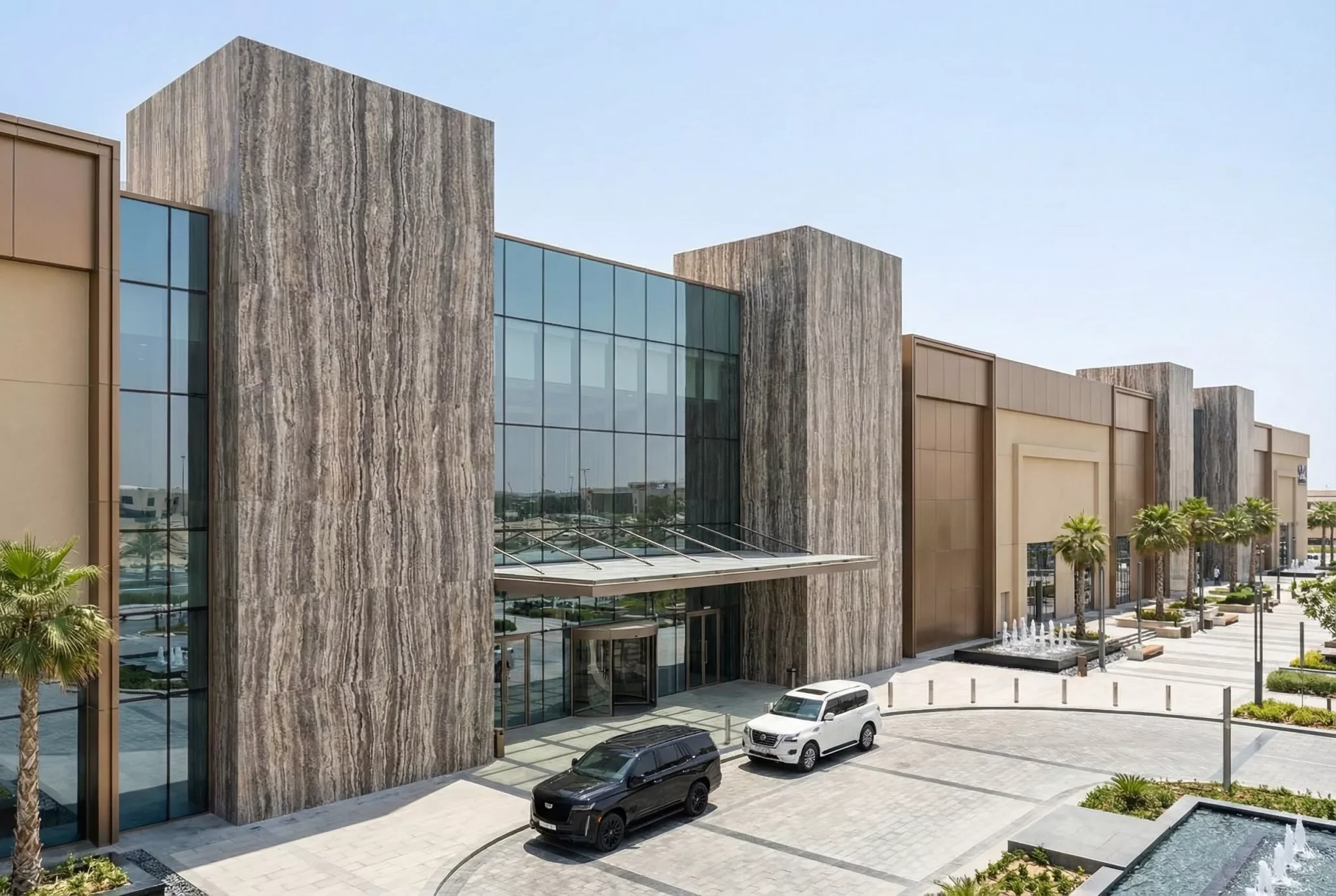 حجر ترافرتين السيلفر CNT كود 007 - الصورة 4