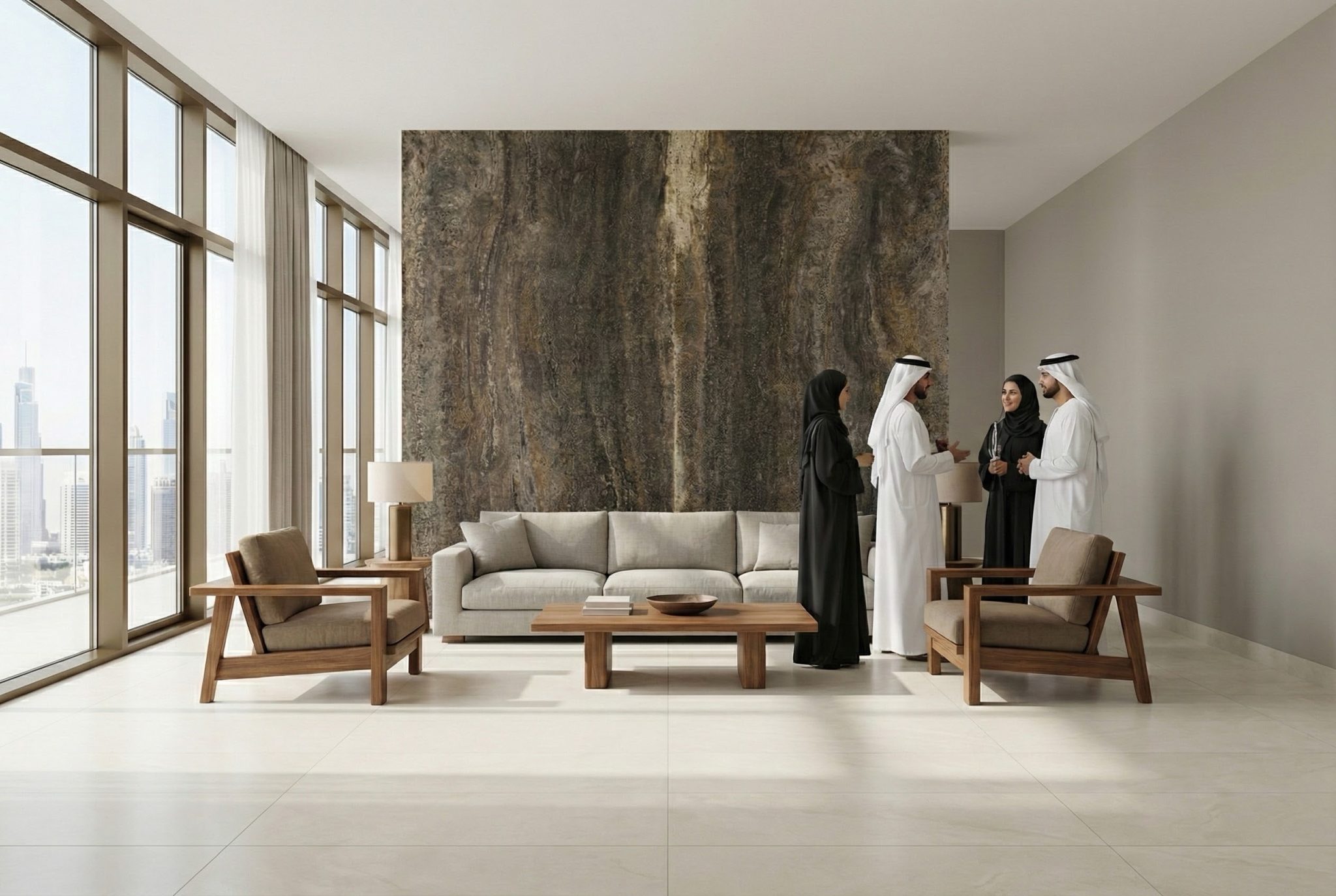 سنگ تراورتن سیلور CNT کد 008 - تصویر 4